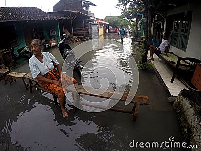 Floods Editorial Stock Photo