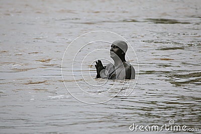 Floods in Prague, Czech Republic, June 2013 Editorial Stock Photo