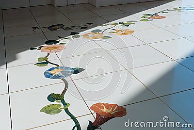 Floor decoration Stock Photo