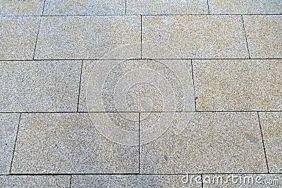 Floor granite texture tile worn Stock Photo