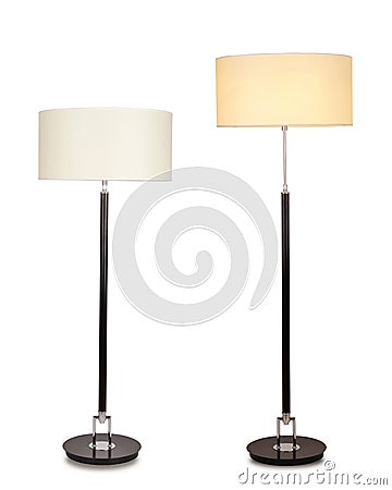 Floor lamp,floor lighting Stock Photo