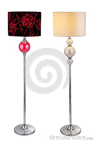 Home Furnishing decorationï¼ŒFloor lamp lighting light Stock Photo