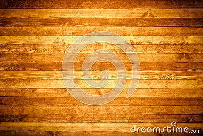 Floor of old wooden plank boards. Stock Photo