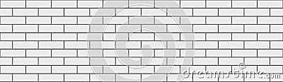 Floor paving pattern. Seamless tile background. Outline cladding print. Timber masonry. Ceramic texture Vector Illustration