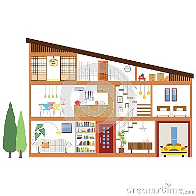 Floor plan Vector Illustration