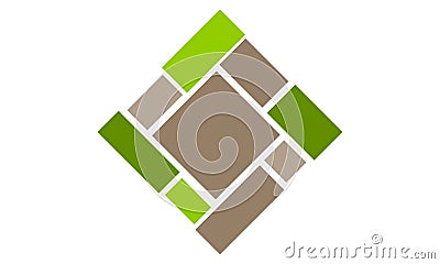 Flooring Bamboo Quality Vector Illustration