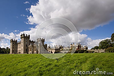 Floors Castle 1 Stock Photo