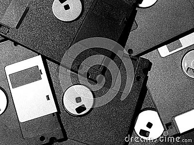 Floppy discs Stock Photo