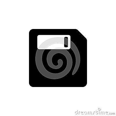 Floppy Disk icon. One of simple collection icons for websites, web design, mobile app Stock Photo