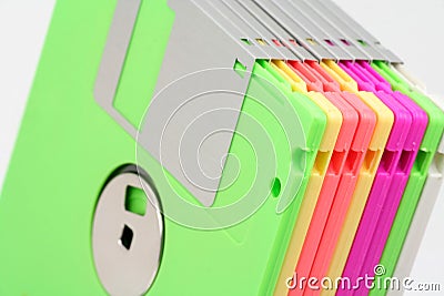 Floppy disks Stock Photo