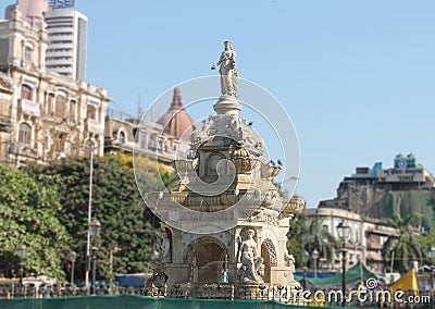 Flora Fountain a heritage in mumbai India Stock Photo