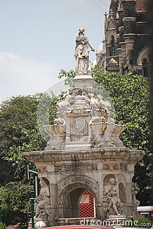 Flora Fountain, Fort, Mumbai, India Editorial Stock Photo