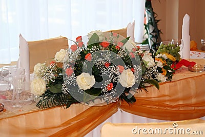 Floral arrangement Stock Photo