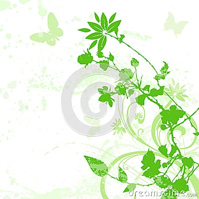 Floral background 02 Vector Illustration