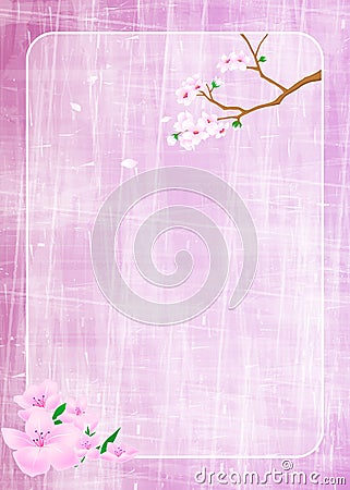 Floral Background Stock Photo