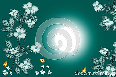 Floral background Stock Photo