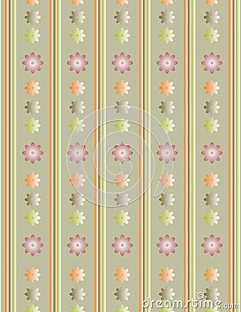 Floral background olive Stock Photo