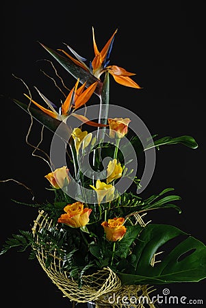 Floral bouquet Stock Photo