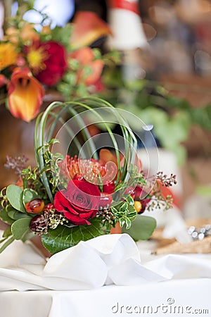 Floral Centerpiece Stock Photo