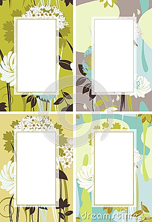 Floral composition. Vector Illustration