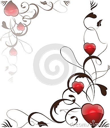 Floral composition Vector Illustration