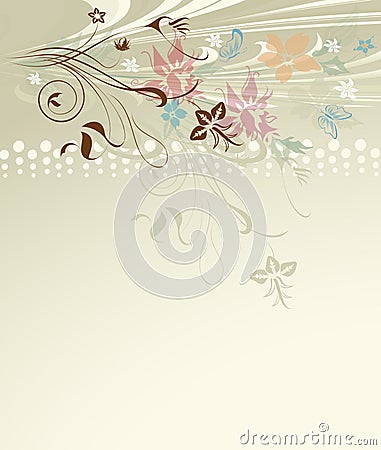 Floral design Vector Illustration