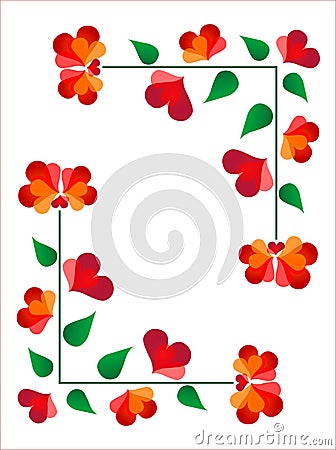 Floral designe Vector Illustration