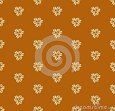 Floral Fine Seamless Pattern Stock Photo