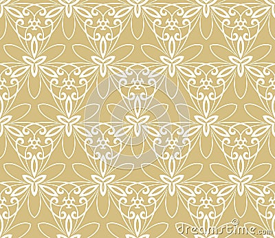 Floral Fine Seamless Pattern Stock Photo