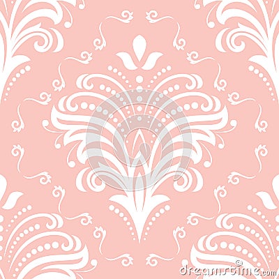 Floral Fine Seamless Pattern Stock Photo