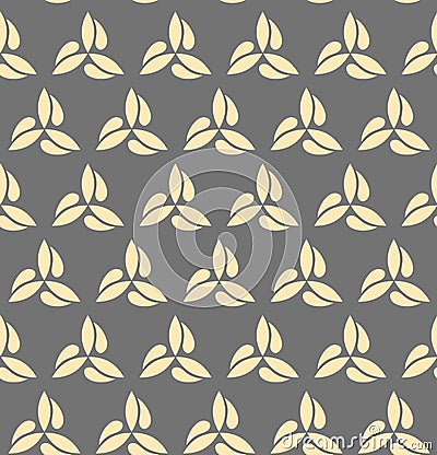 Floral Fine Seamless Vector Pattern Vector Illustration