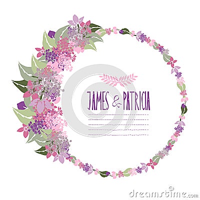 card template greeting round Vector Image: 43598465 Stock Floral Frame card template greeting round Vector Image: 43598465 Stock Floral Frame