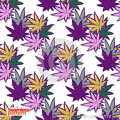 Floral groovie pattern Stock Photo