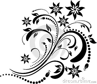 Floral image Vector Illustration