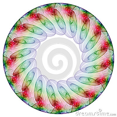 Floral Mandala Stock Photo