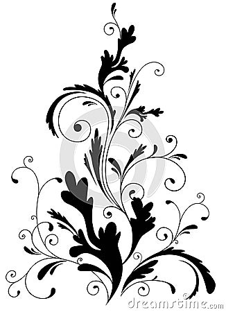 Floral ornament Vector Illustration