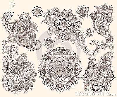 Floral ornament Vector Illustration