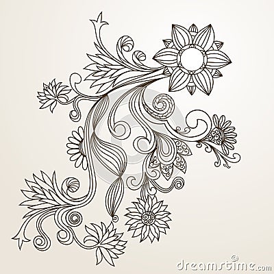 Floral pattern Vector Illustration