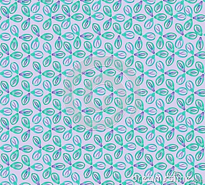 Floral pattern seamless. Vector Illustration