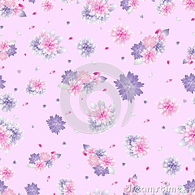 Floral pattern Vector Illustration