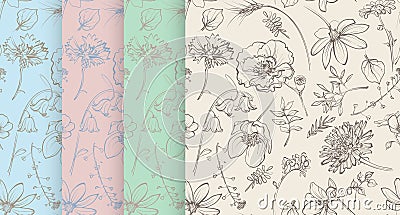 Floral pattern Vector Illustration