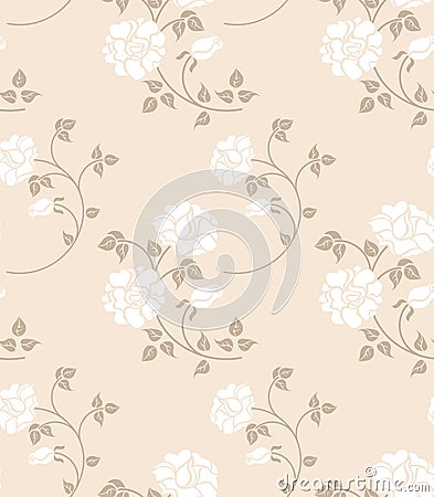 Floral seamless Vector Illustration