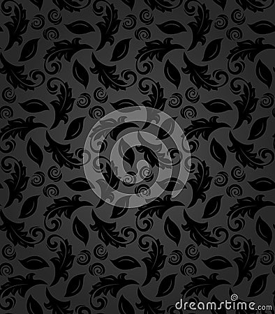 Floral Seamless Pattern Stock Photo