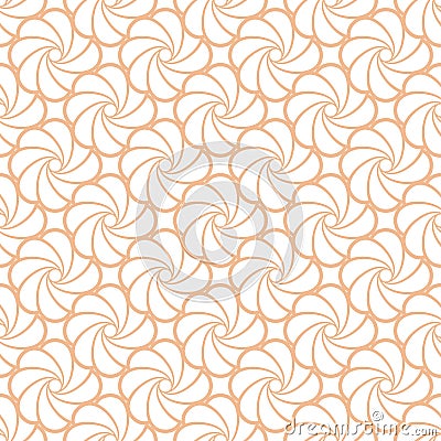 Floral seamless pattern. Orange wallpaper background Vector Illustration