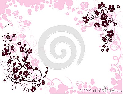 Floral texture Vector Illustration