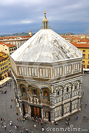 Florence baptistery, Italy Stock Photo