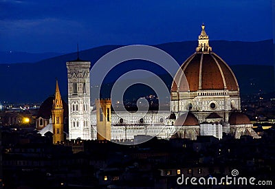 Florence Cathedral Basilica di Santa Maria del Fiore Piazza Duomo Stock Photo