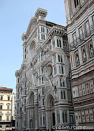 Florence cathedral in italy Editorial Stock Photo