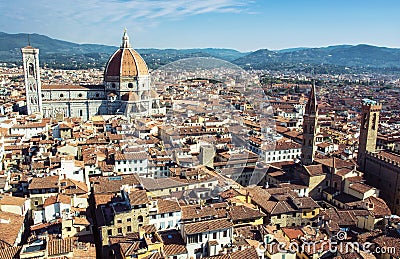 Florence cityscape Stock Photo