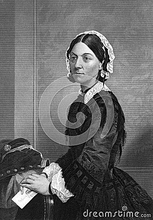 Florence Nightingale Editorial Stock Photo